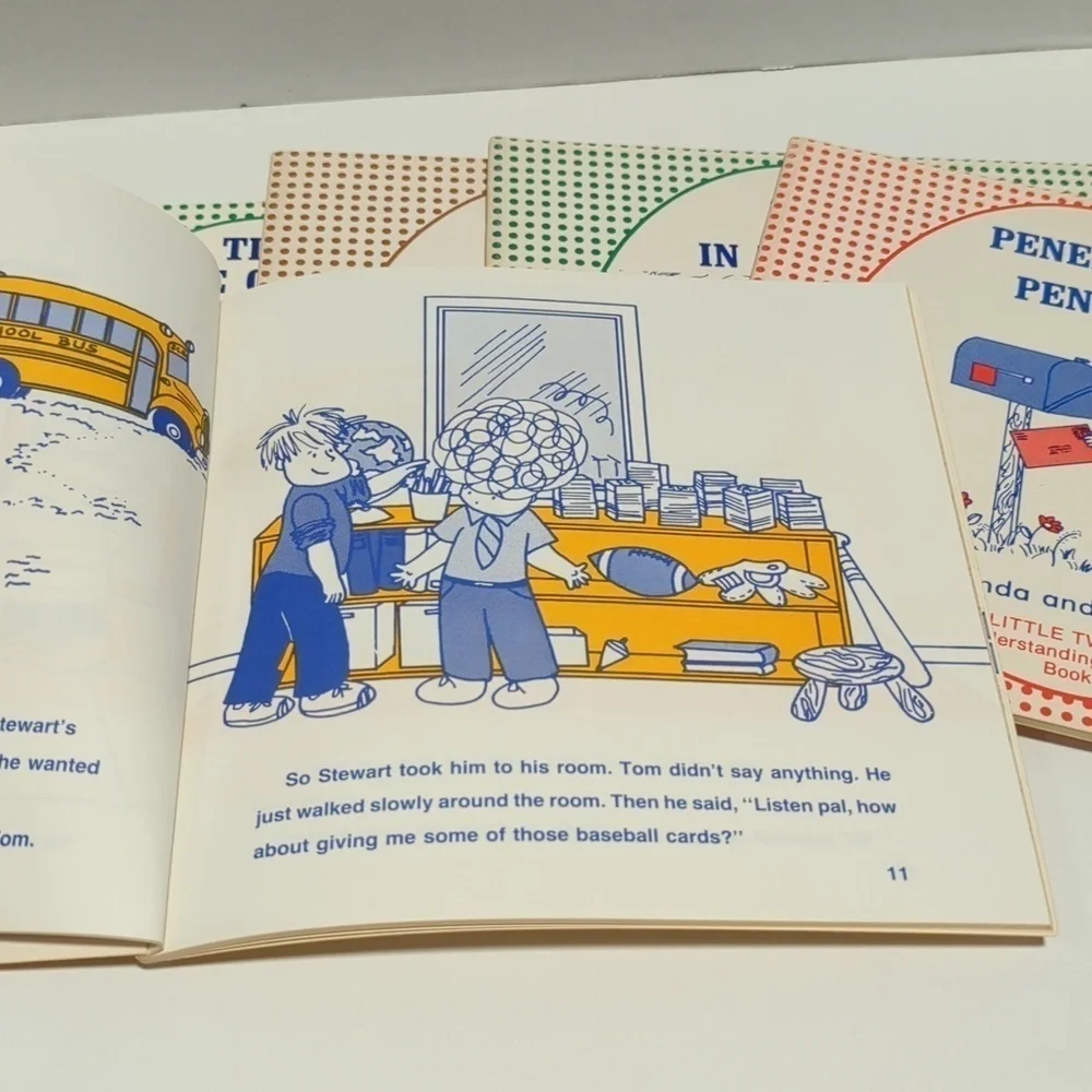 Linda & Al Silbert Little Twirps Understanding Set of 6 Paperback Books Vintage